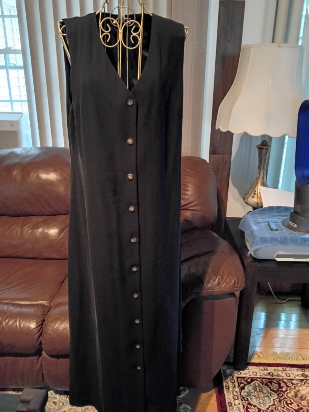 Vintage well-made Talbots button down dress. Size 8